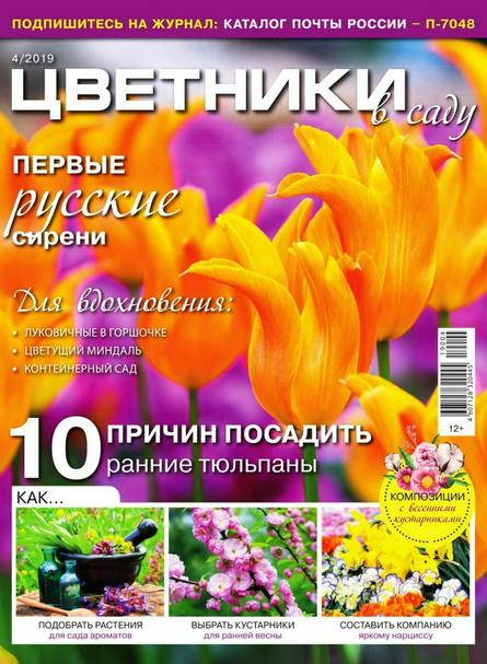 Цветники в саду №4 (апрель/2019)